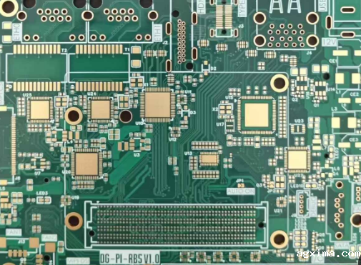 多层电路板生产及沉金电路板样板图